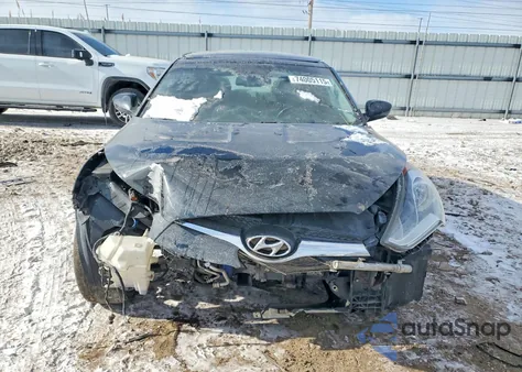 2012 Hyundai Veloster z USA, uszkodzony, nr VIN KMHTC6AD6CU028807